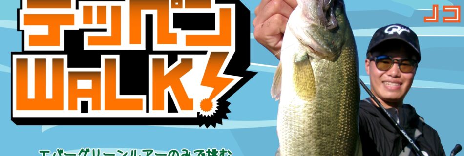波介川　バス釣り　クローモーション　オライオン