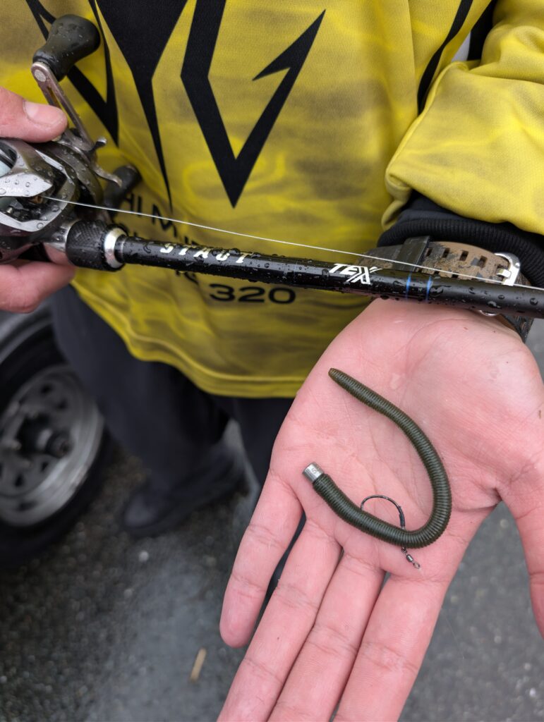 ノリーズラッテリーのスナッグレスネコリグのタックル写真